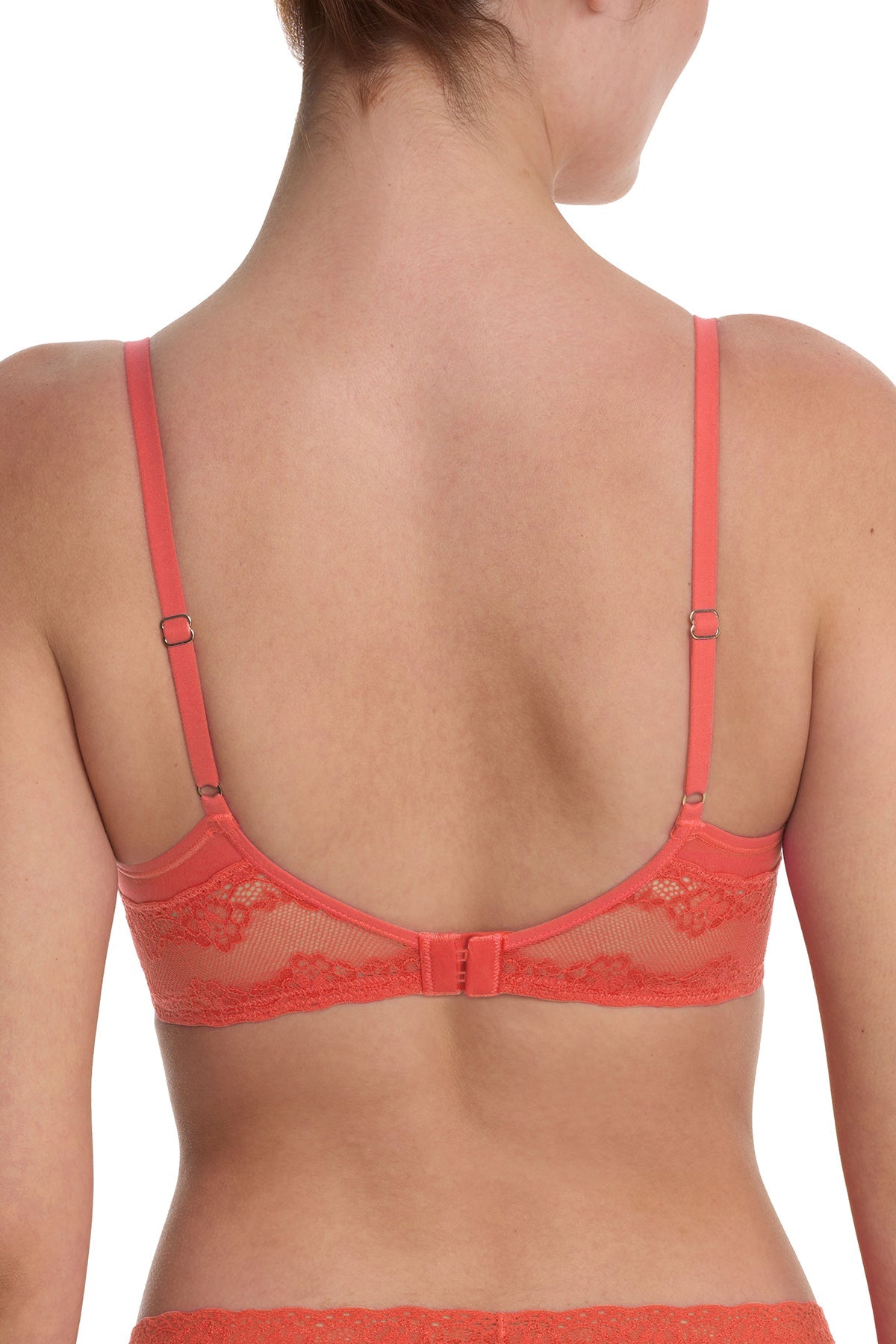 Bliss Perfection Contour Underwire Bra Neon Coral