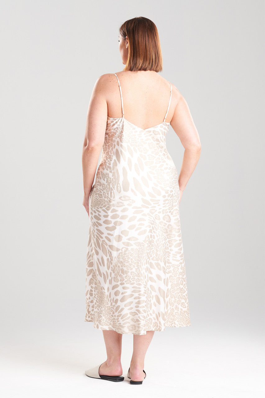 Buy Luxe Leopard Gown in Sand Taupe Online Sand Taupe