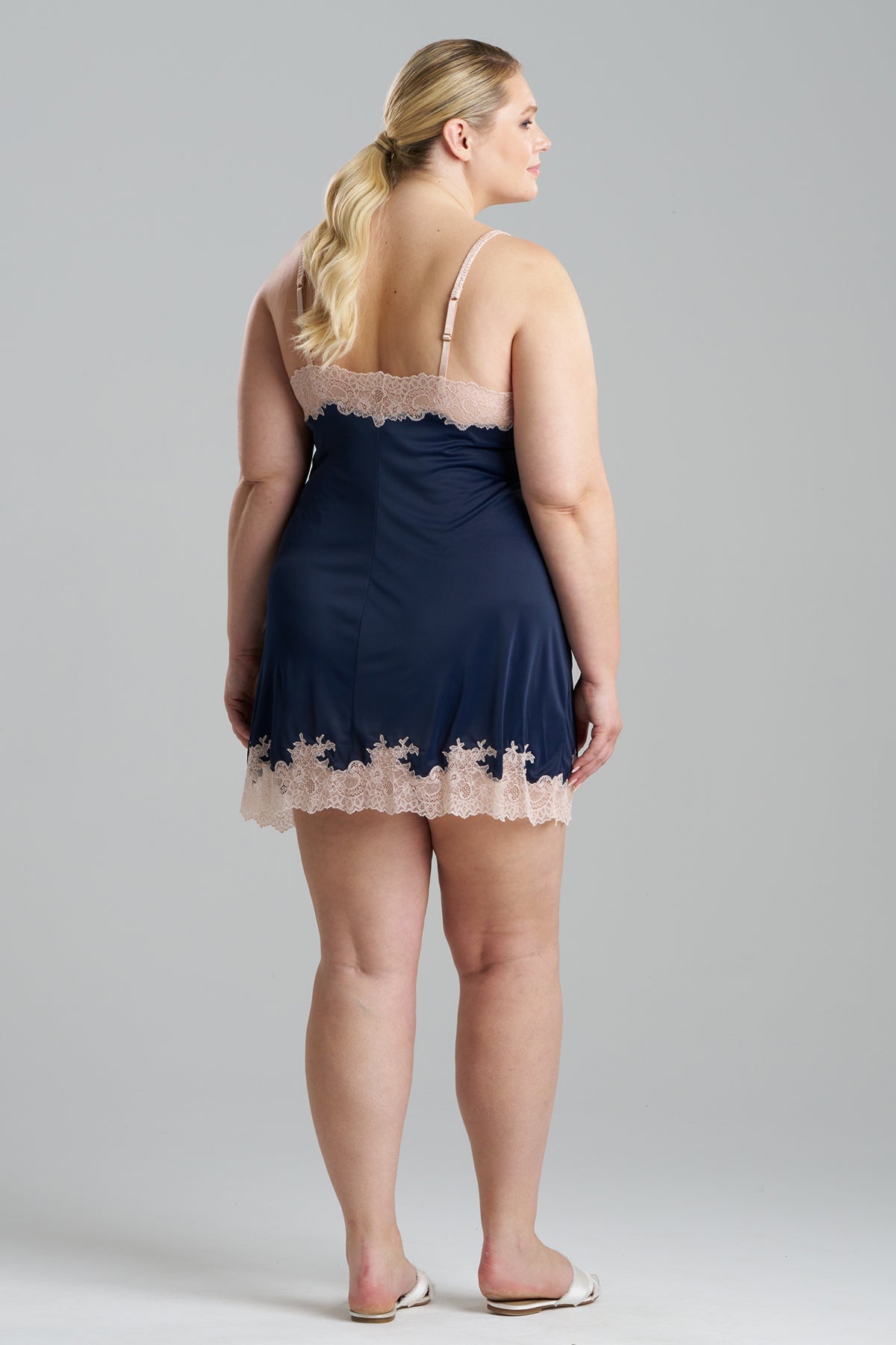 Enchant Chemise - Basics Night Blue/Rose