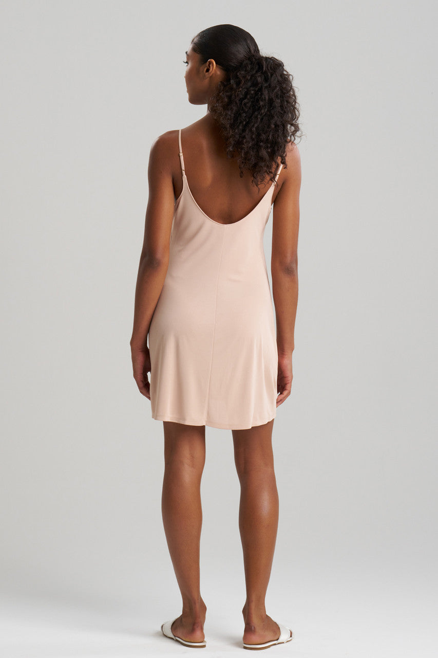 Buy Body Doubles Lace Applique Chemise in Café Online Café