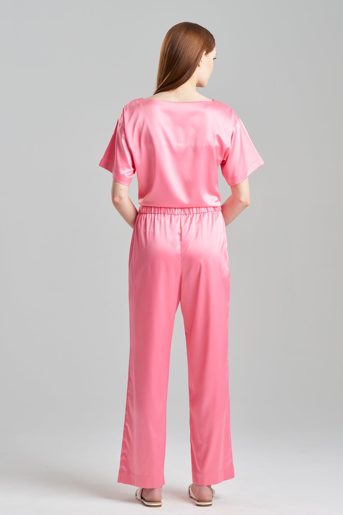 Glamour Straight Leg Pants Flamingo