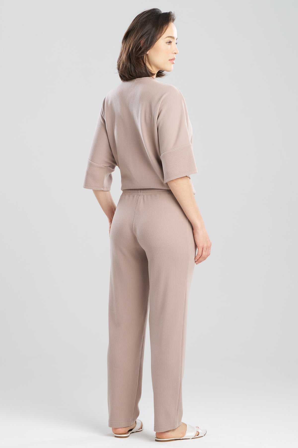 Tranquility Waffle Tapered Pants Mink