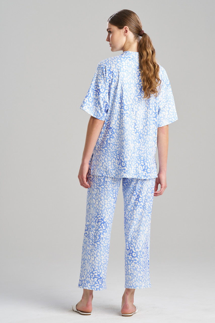 Buy Misty Leopard Cozy Knit PJ in Blue Orchid Online Blue Orchid