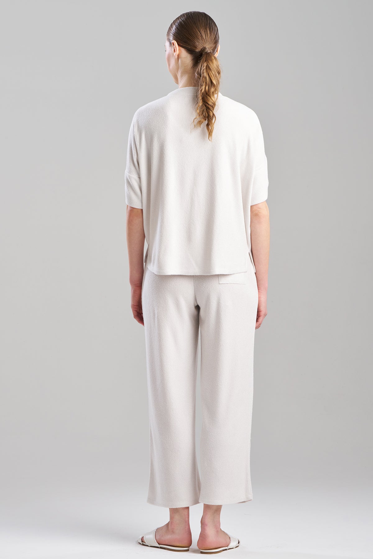 Terry Lounge Top & Pant Set Sand