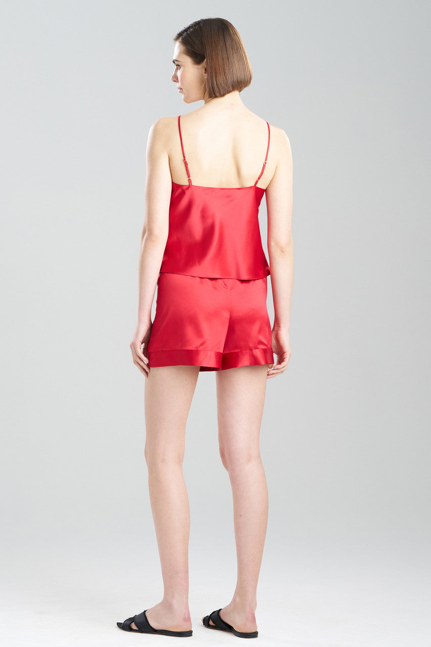 Buy Glamour Cami Shorts PJ in Brocade Red Online Brocade Red
