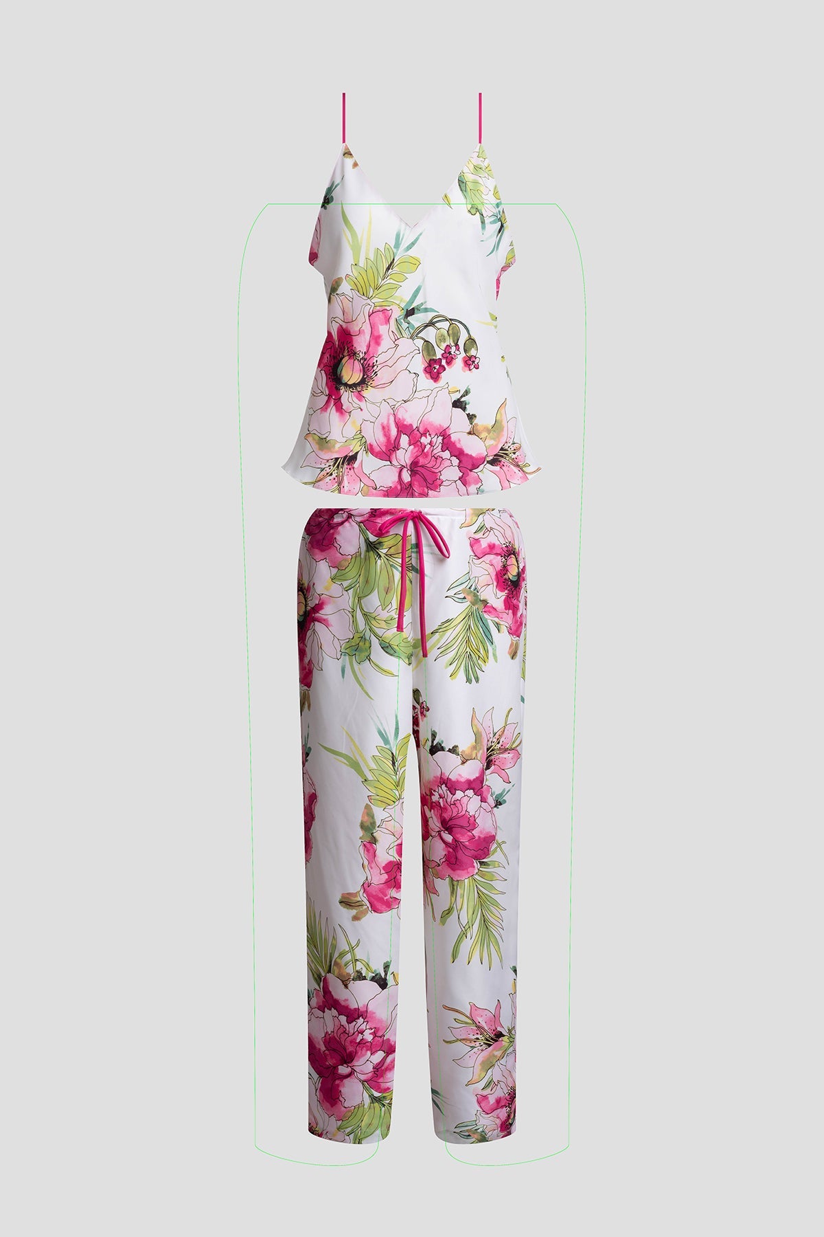 Sonomi Cami PJ White Multi