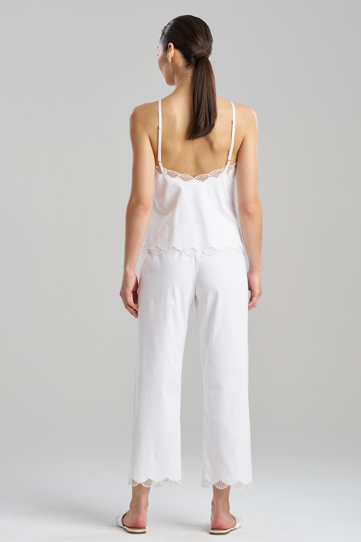 Bliss Serenity Cotton Cami PJ White