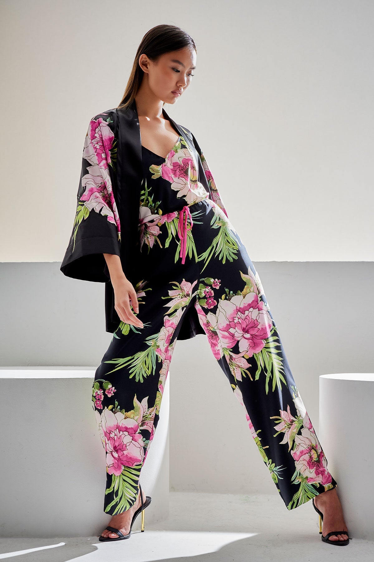 Sonomi Cami PJ Black Multi