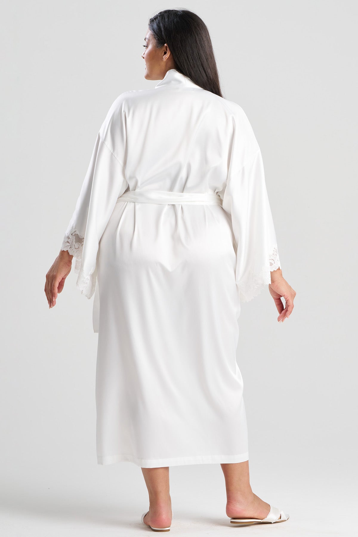 Peony Glamour Robe Warm White