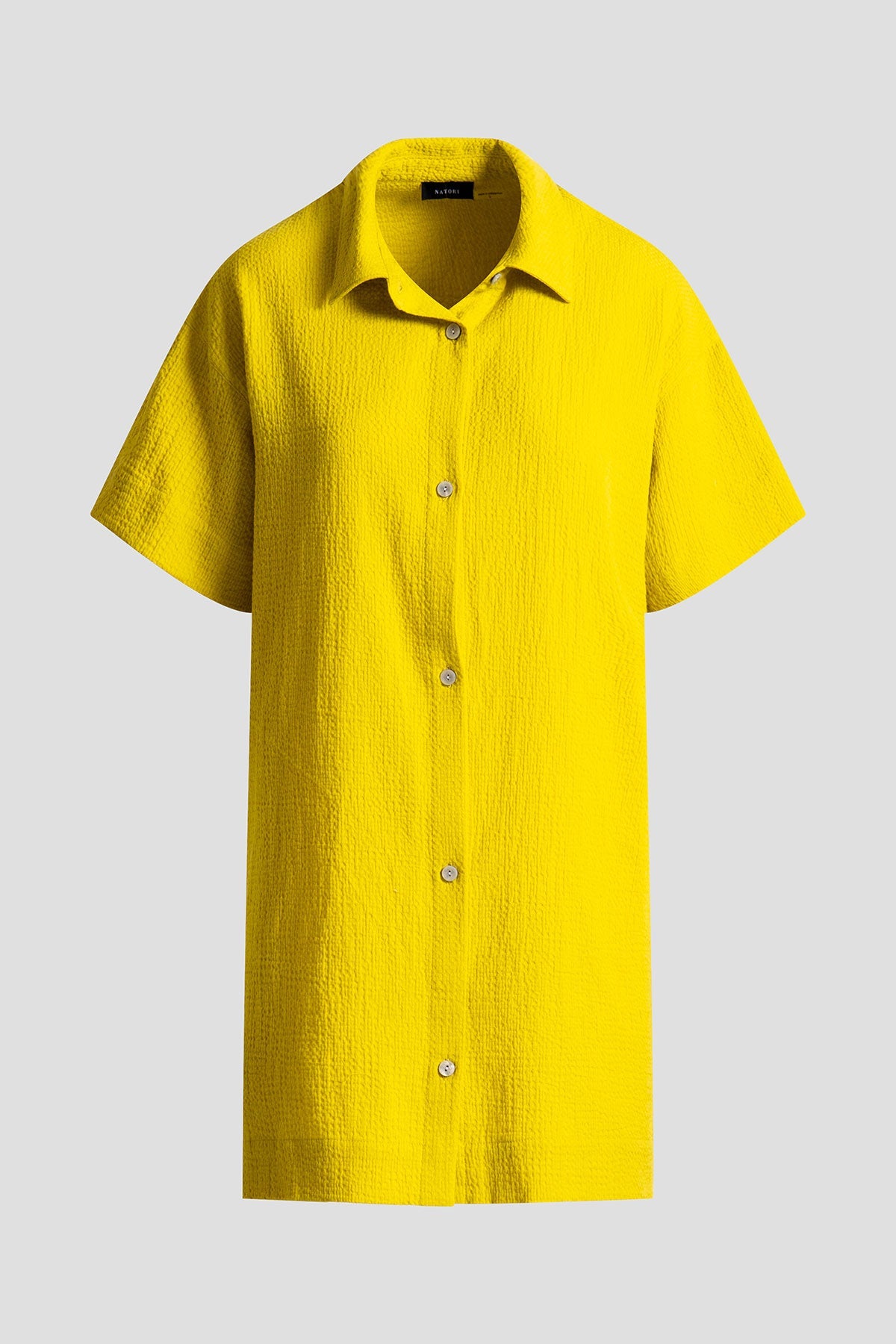 Onsen Cotton Sleepshirt Chartreuse