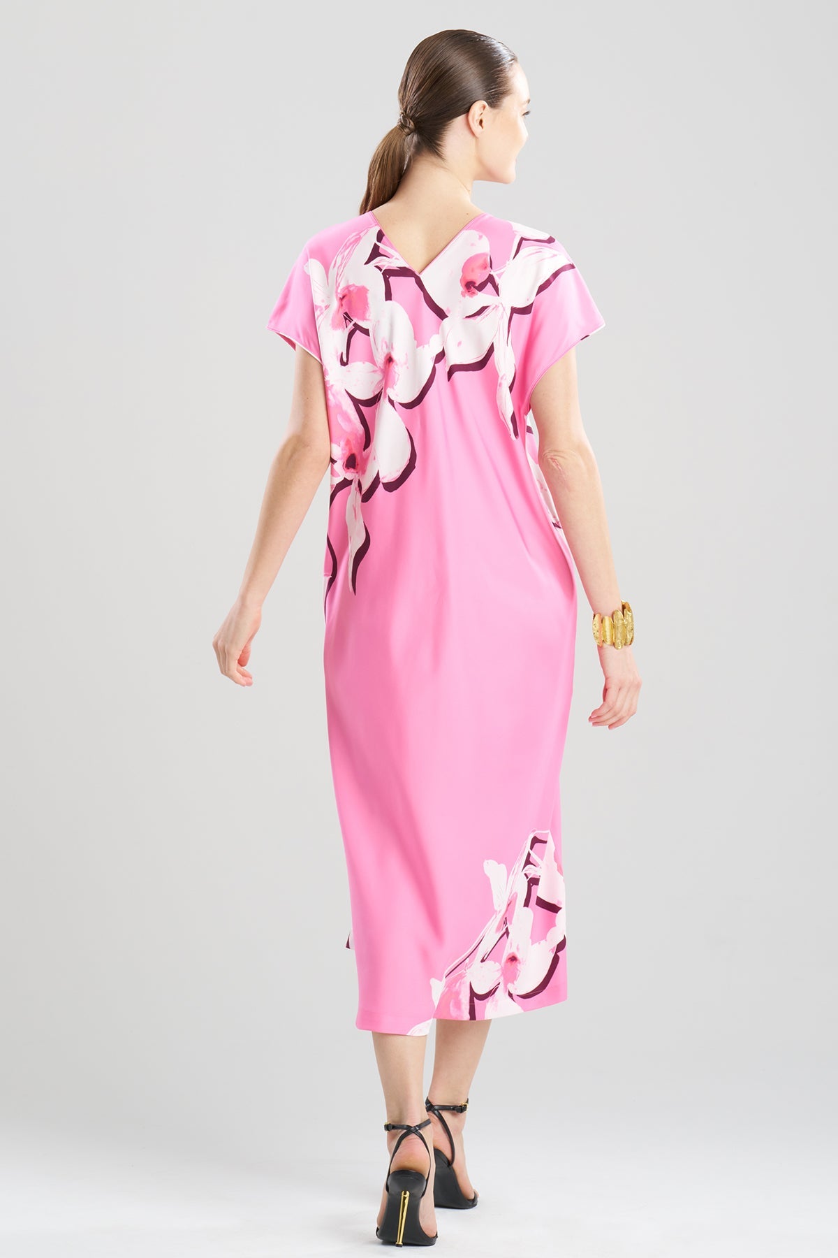 Orchida Short Sleeve Caftan Tulip