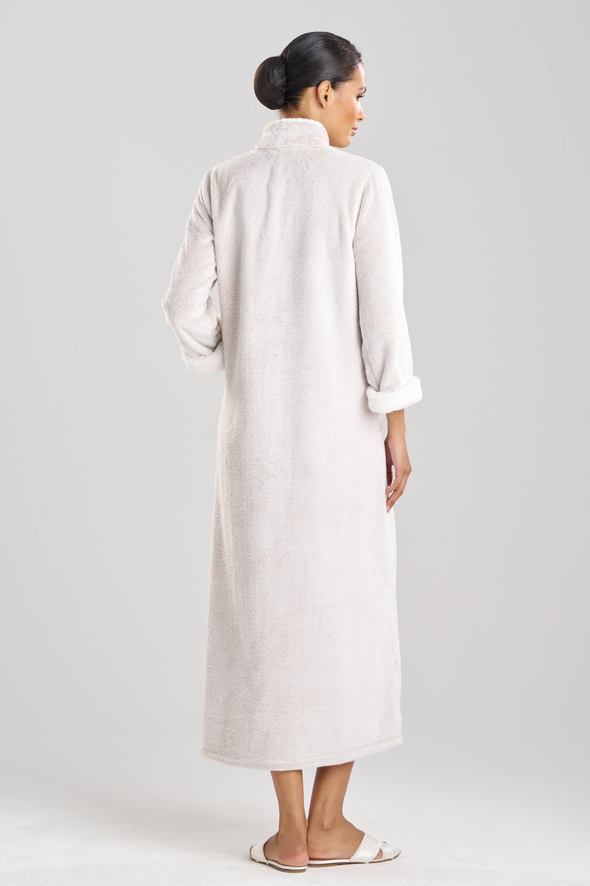 Buy Frosted Faux Fur Lounger in Cashmere Online Cashmere