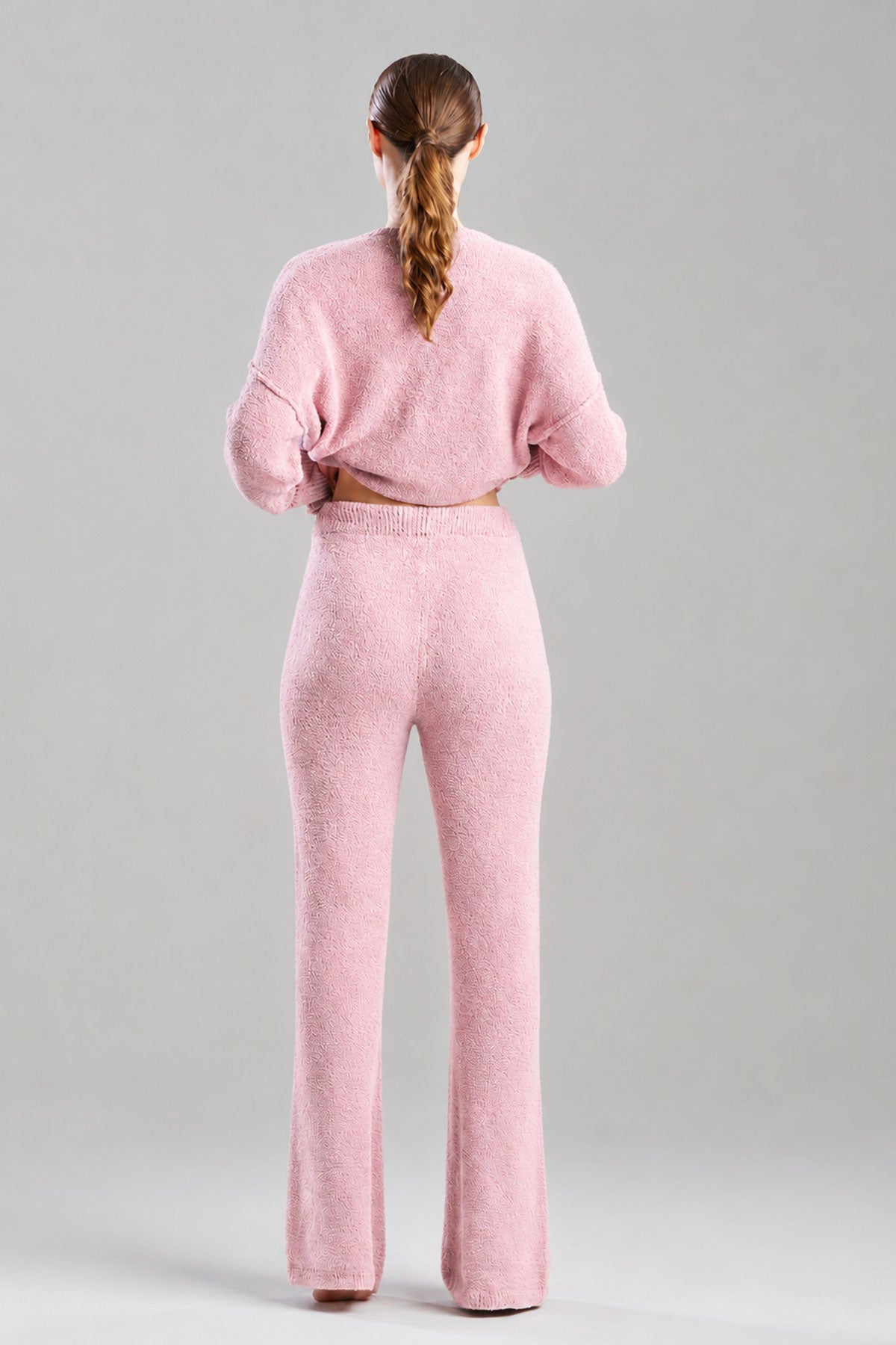 Luna Mellow Flare Pants Rose Quartz