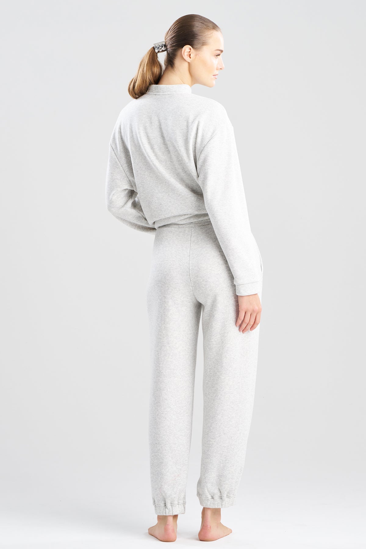 Nova Cozy Brushed Knit Everywhere Joggers Light Heather Grey