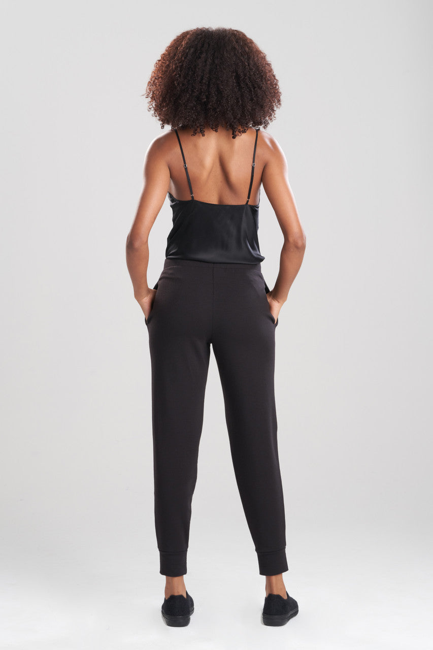 Buy Cocoon Embroidered Jogger Pants in Black Online Black