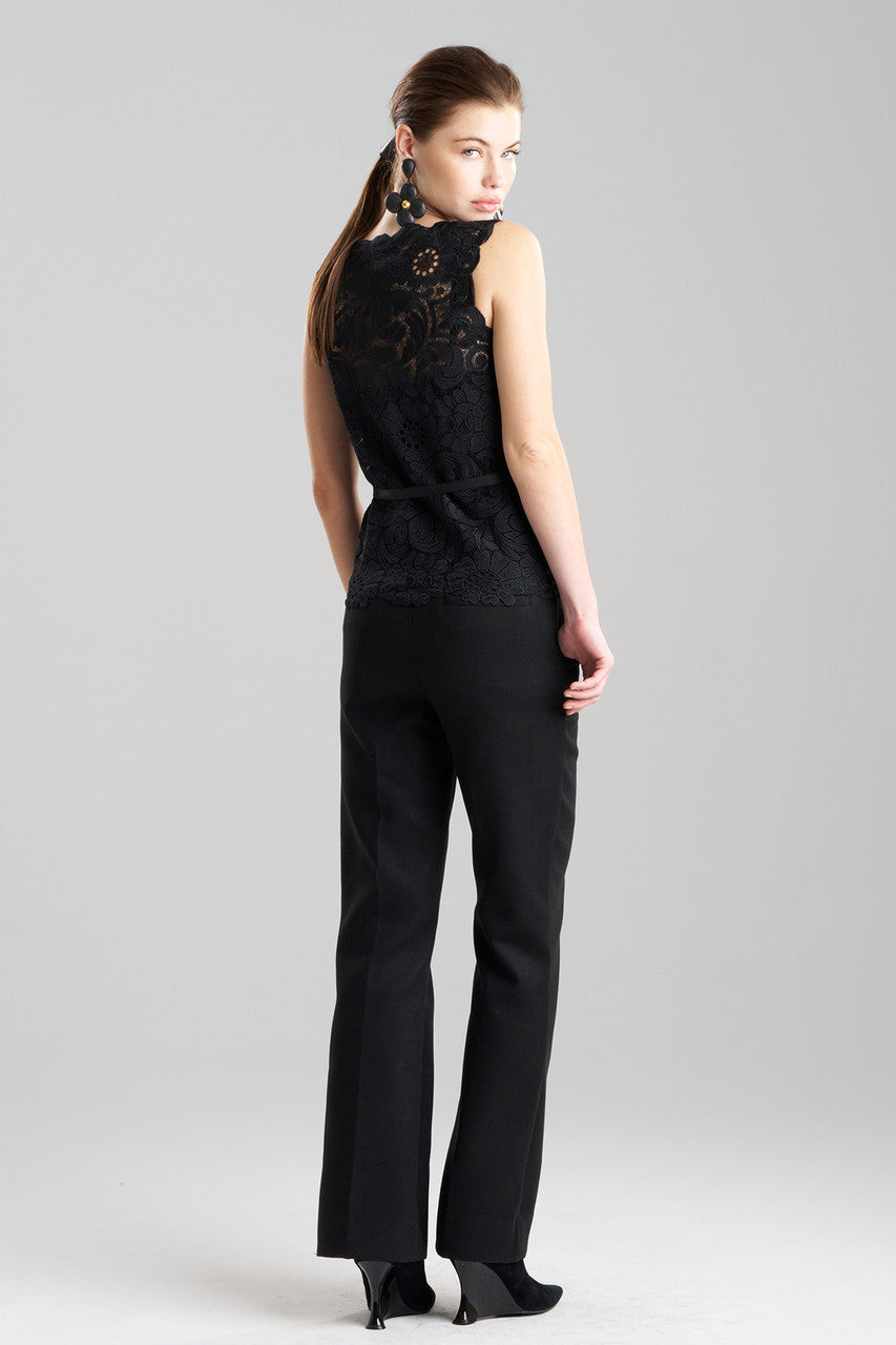 Buy Mantilla Lace Top in Black Online Black