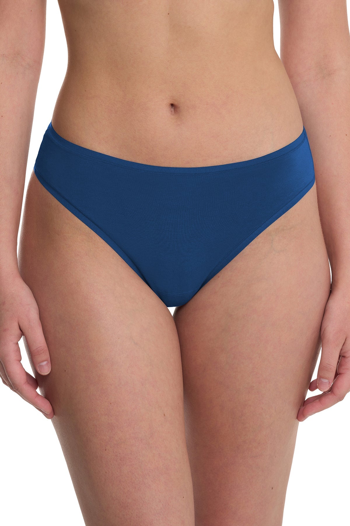 Bliss Bare Cotton Thong 3-Pack Dark Cobalt/Misty Orchid/Vintage Cherry