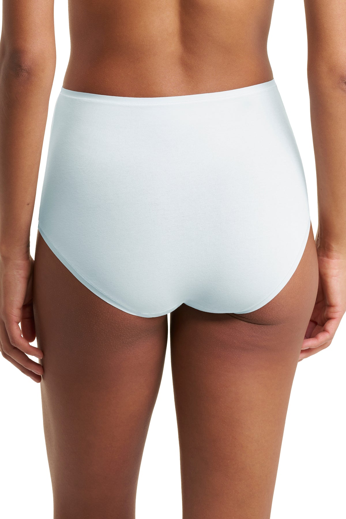 Bliss Bare Cotton High Waist Brief Sky Green