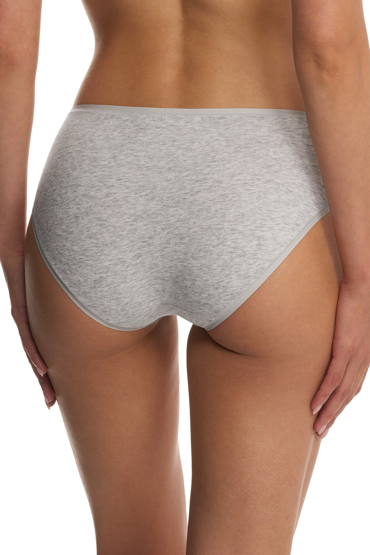 Bliss Bare Cotton Hipster Lt Grey Heather