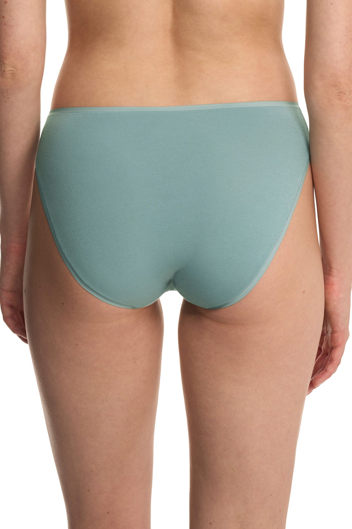 Bliss Bare Cotton High Cut Brief Succulent