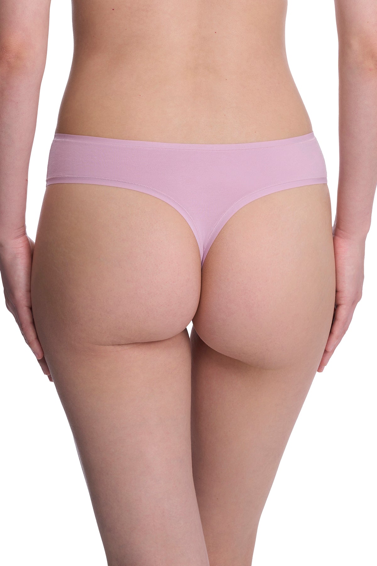 Bliss Bare Cotton Thong Rose Mist