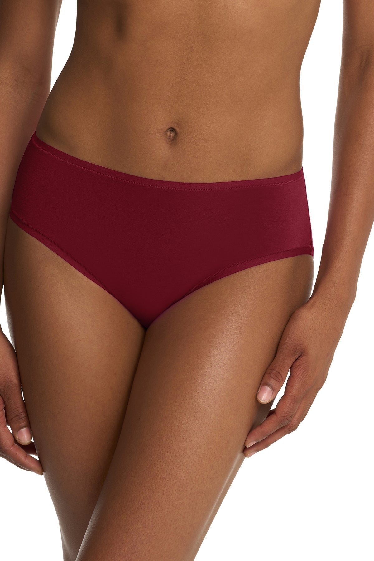 Bliss Bare Cotton Hipster 3-Pack Purple Dusk/Smoky/Dk Red