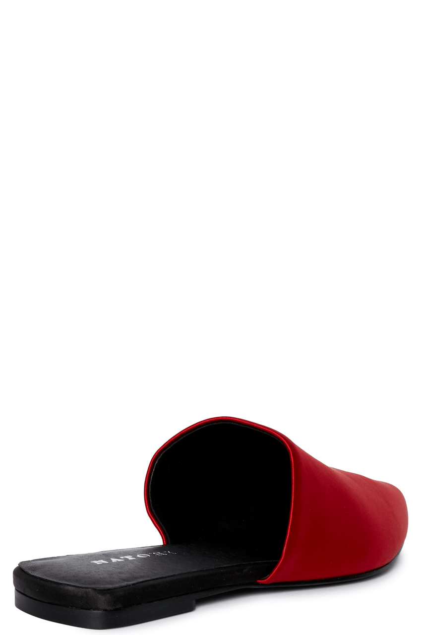Buy Adore Satin Slide in Red Online Red