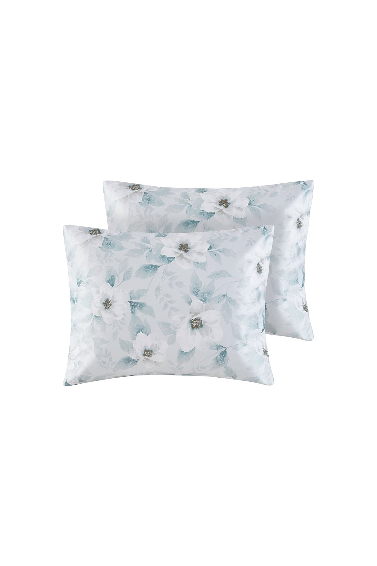 Eternal Blossom 4 Piece Comforter Mini Set Blue