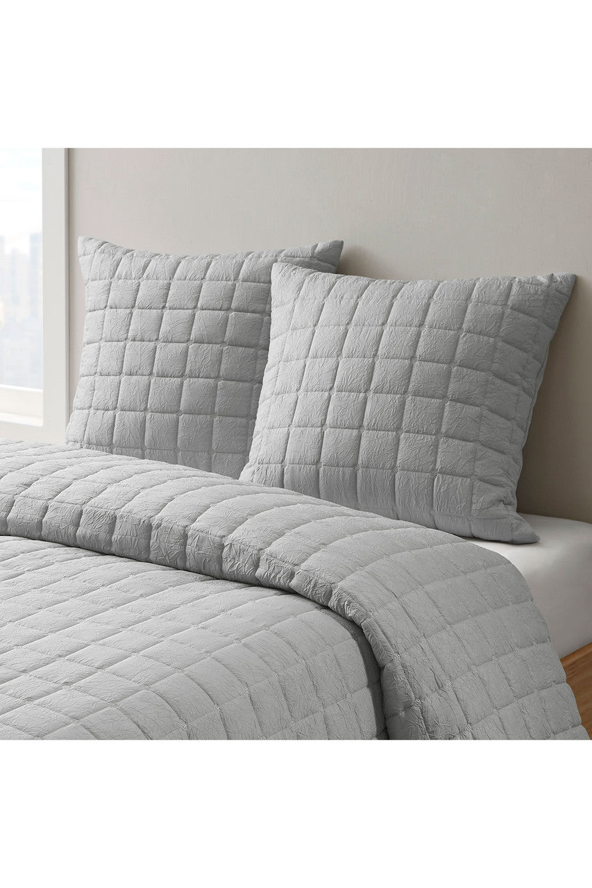 Buy Cocoon Grey Quilt Sham in Grey Online Grey