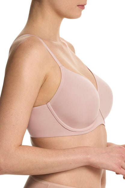 Cloud Comfort Back Smoothing T-Shirt Bra Rose Beige