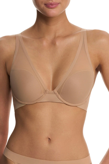 True Zen Plunge T-Shirt Bra Buff