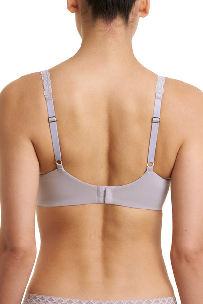 Pure Luxe Custom Coverage Contour Underwire Bra Luster/Silver