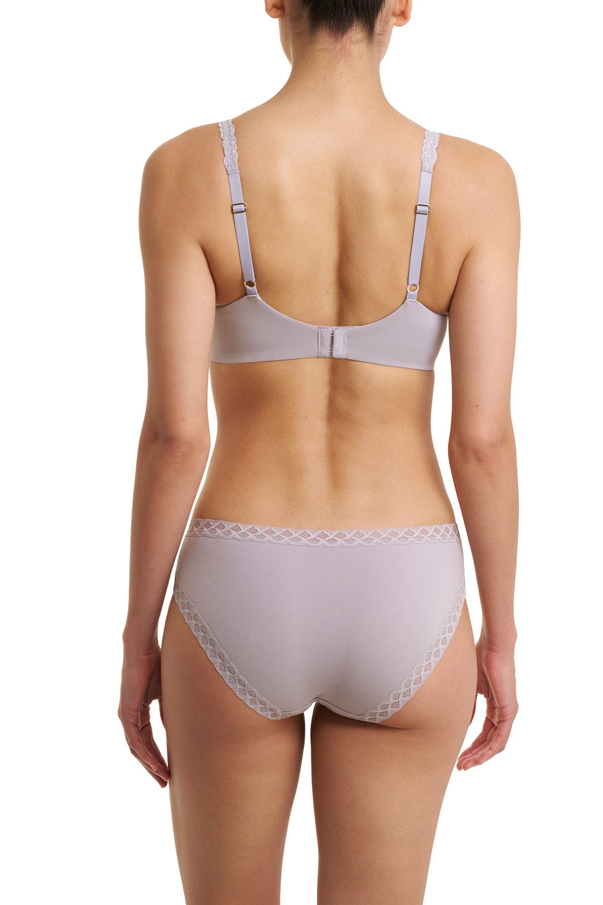 Pure Luxe Custom Coverage Contour Underwire Bra Luster/Silver