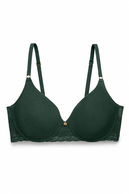 Bliss Perfection Contour Underwire Bra Dk Forest