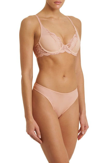 Persuasion Convertible Plunge T-Shirt Bra Cameo Rose/Beige Blush