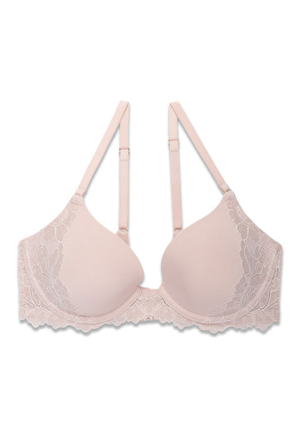 Peony Demi T-Shirt Bra Rose Beige/Pink Pearl