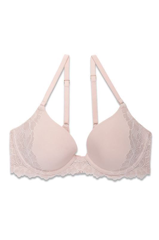 Peony Demi T-Shirt Bra Rose Beige/Pink Pearl