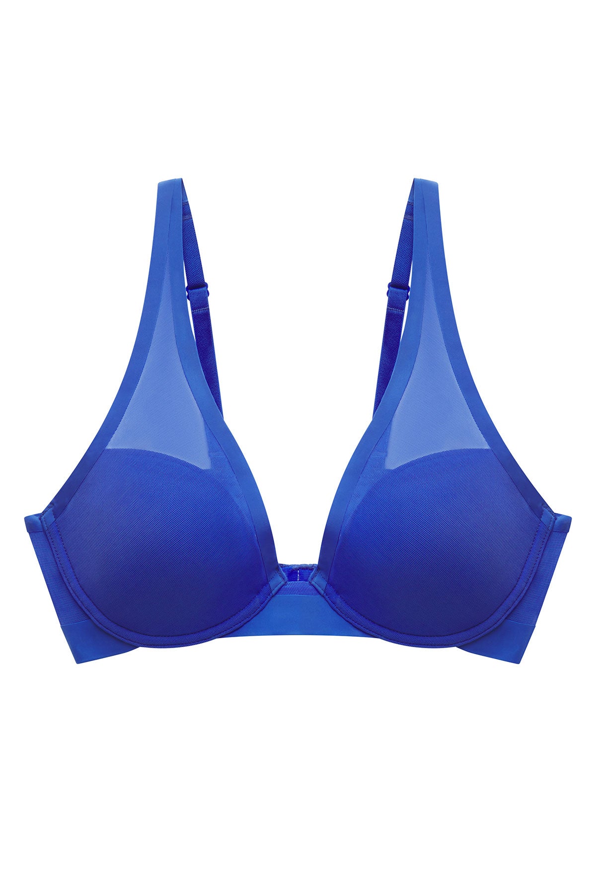 True Zen Plunge T-Shirt Bra Blue Flame