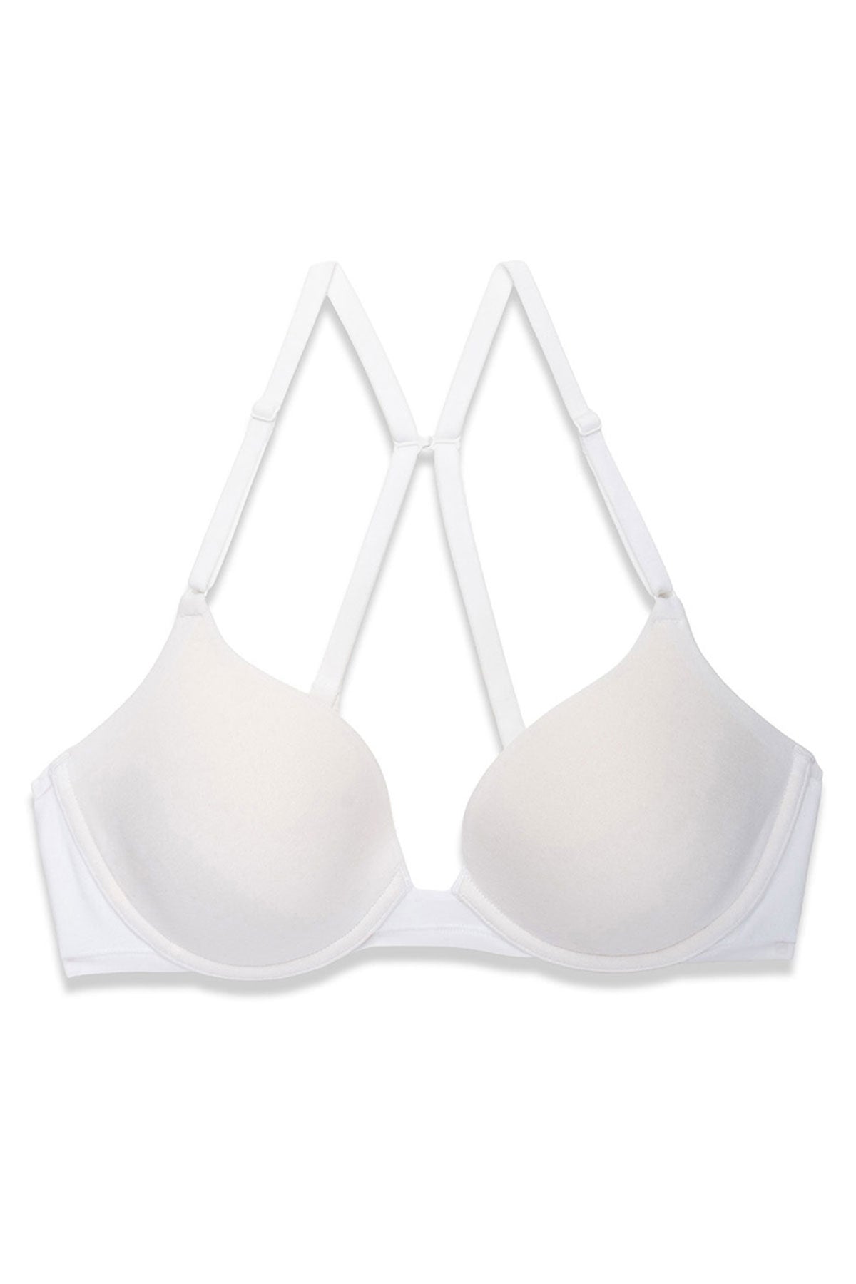 Bliss Cotton Convertible T-Shirt Bra White