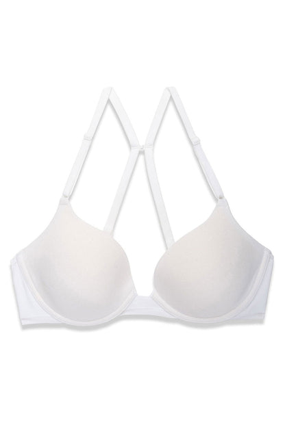 Bliss Cotton Convertible T-Shirt Bra White