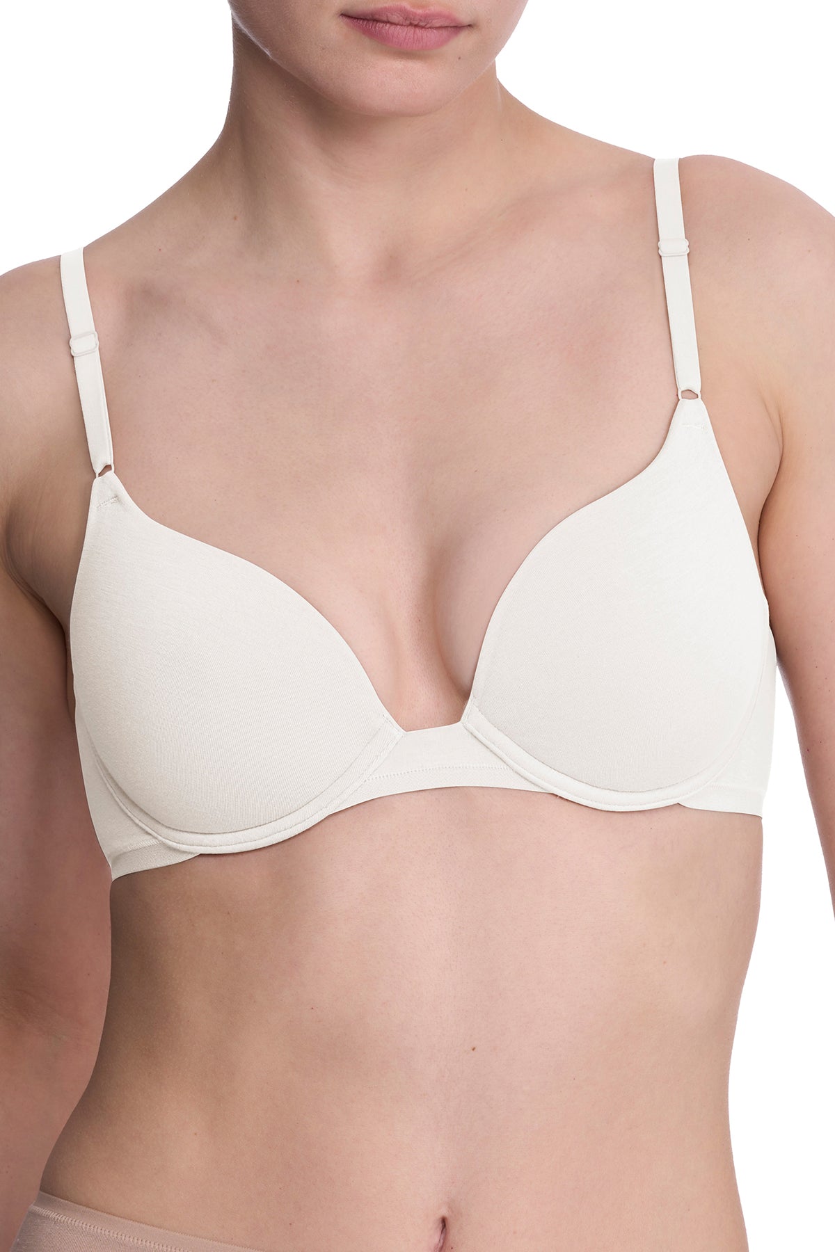 Bliss Cotton Convertible T-Shirt Bra White