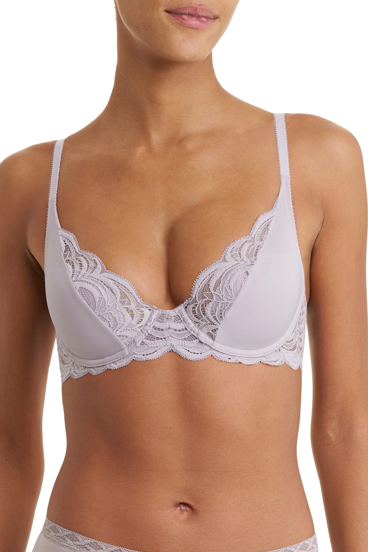 Persuasion Convertible Plunge T-Shirt Bra Luster