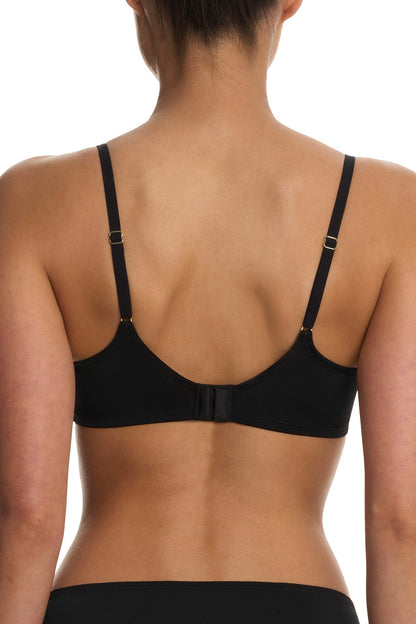 Peony Demi T-Shirt Bra Black/Café