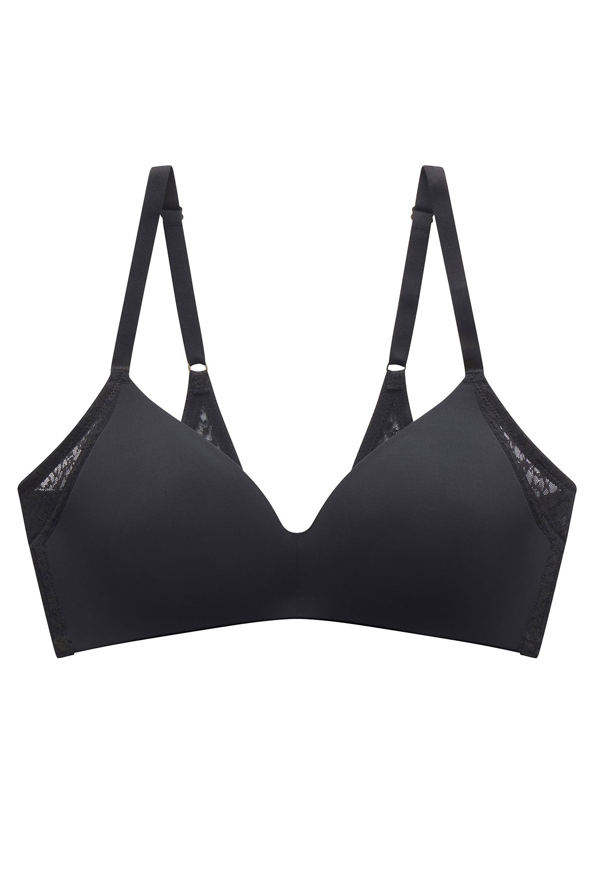 Pretty Smooth Smoothing Wireless T-Shirt Bra Black