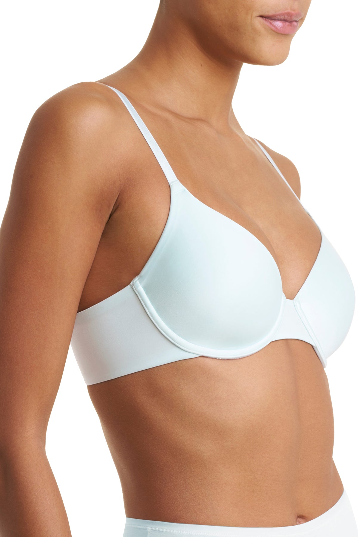 Natori EverFit Seamless Convertible T-Shirt Bra Sky Green