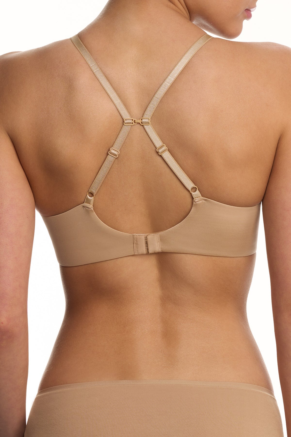 Natori EverFit Seamless Convertible T-Shirt Bra Café