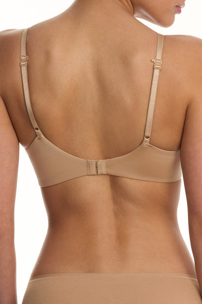 Natori EverFit Seamless Convertible T-Shirt Bra Café