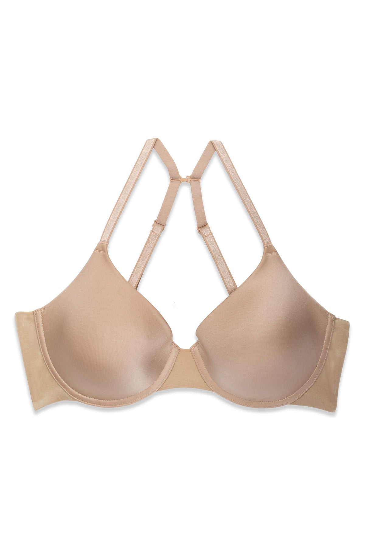 Natori EverFit Seamless Convertible T-Shirt Bra Café