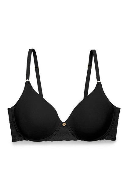 Buy Bliss Perfection Contour Underwire Bra in Black Online Black