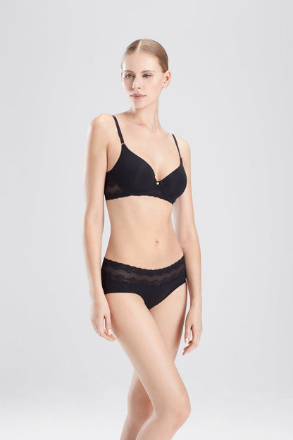 Buy Bliss Perfection Contour Underwire Bra in Black Online Black